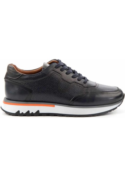 Lacivert Lacivert Floter Leather Erkek Sneaker E01310280103