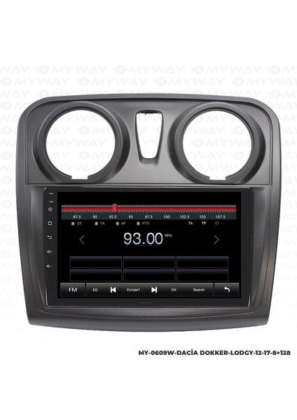 Dacia Lodgy Android 12 Multimedya Carplay 4gb RAM+64GB HDD 2012-2017 Navigasyon Ekran fırsatları