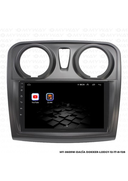 Dacia Lodgy Android 12 Multimedya Carplay 4gb RAM+64GB HDD 2012-2017 Navigasyon Ekran indirimleri