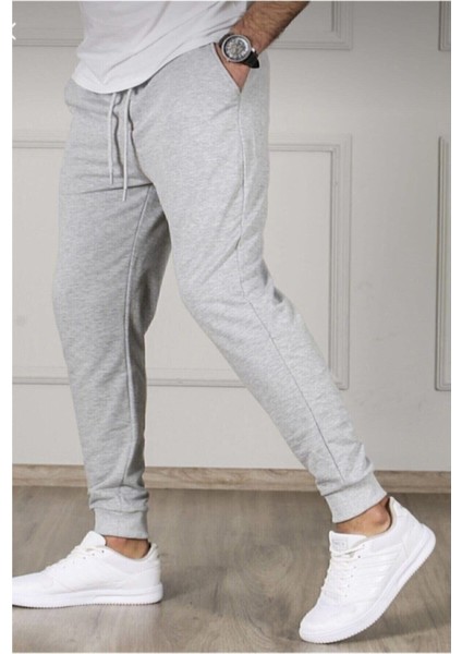 Relax Family Xf Erkek Yazlık Siyah Jogger Eşofman Altı Dar Paça Slim Fit 2 Li Takım