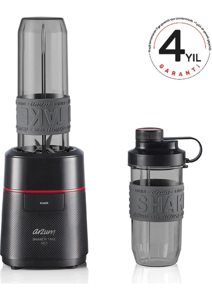 AR1147 Shake'n Take Neo Kişisel Blender - Siyah