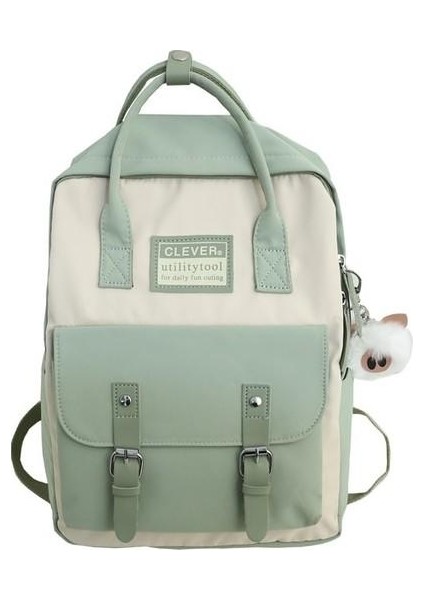 Kadınlar Naylon Sırt Çantası Şeker Renk Su Geçirmez Gençler Kızlar Için Okul Çantaları Patchwork Sırt Çantası Kadın Sırt Çantası Mochila (Yurt Dışından)
