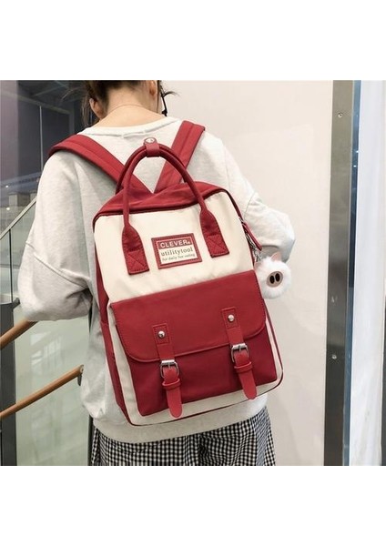 Kadınlar Naylon Sırt Çantası Şeker Renk Su Geçirmez Gençler Kızlar Için Okul Çantaları Patchwork Sırt Çantası Kadın Sırt Çantası Mochila (Yurt Dışından) fırsatları