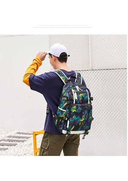 Yüksek Yüzlü Okul Çantası Omuz Çantası Erkek Yeni Basit Ortaokul Öğrencisi Okul Çantası Sıcak Transfer Rahat Erkek Çantası (Yurt Dışından) fiyatları