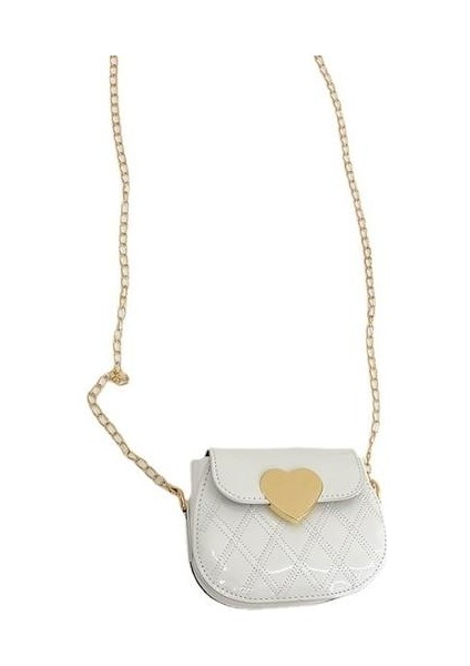 Shınlea Çocuklar Crossbody Çanta Prenses Omuz Çantası Sevimli Kız Moda Zincir Bozuk Cüzdan (Yurt Dışından)