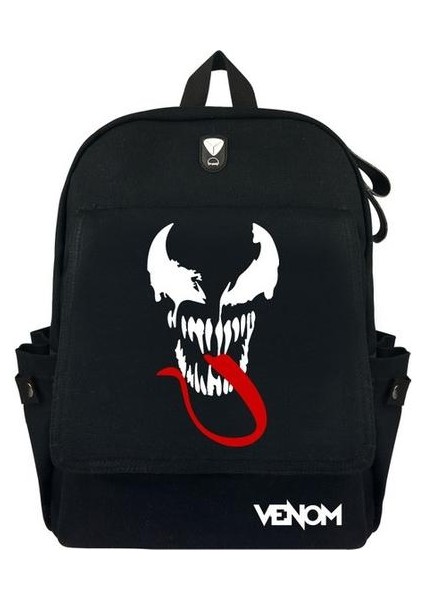 Venom Temalı Unisex Sırt Çantası (Yurt Dışından)