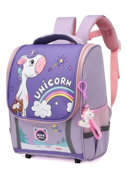 Unicorn Hafif Gökkuşağı Yeni Anaokulu Okul Çantası (Yurt Dışından)