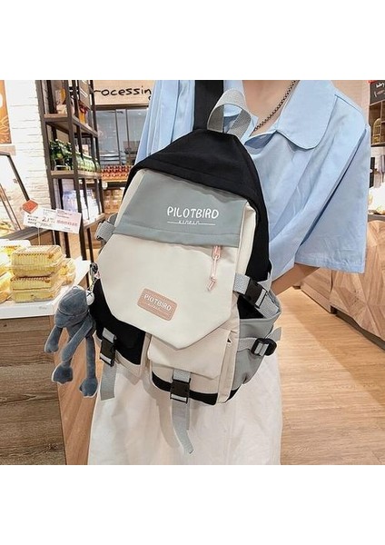 Y Naylon Öğrenci Okul Çantası Omuz Çantası (Yurt Dışından) fiyatları