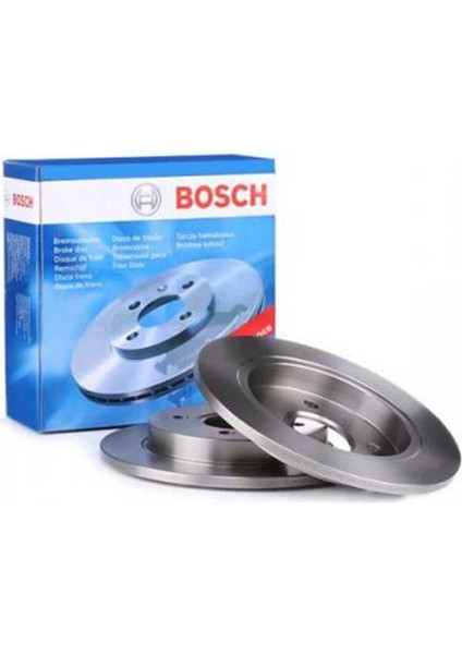 Ford Connect Arka Fren Diski 2003-2013 Bosch Takım 2 Adet