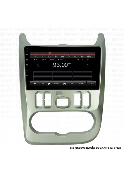 Dacia Logan Android 12 Multimedya Carplay 4gb RAM+64GB HDD Navigasyon Ekran fırsatları