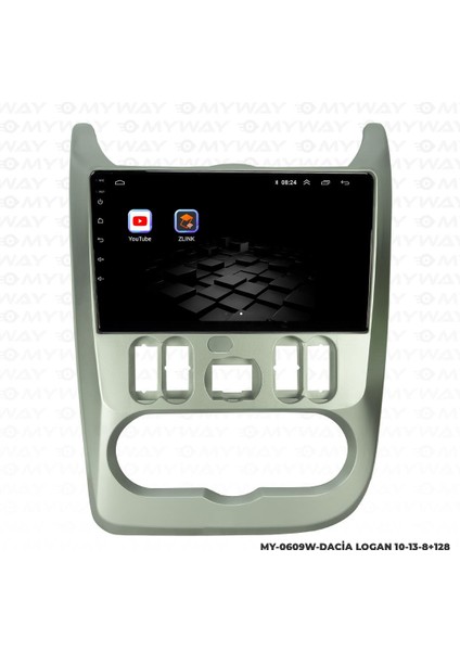 Dacia Logan Android 12 Multimedya Carplay 4gb RAM+64GB HDD Navigasyon Ekran indirimleri