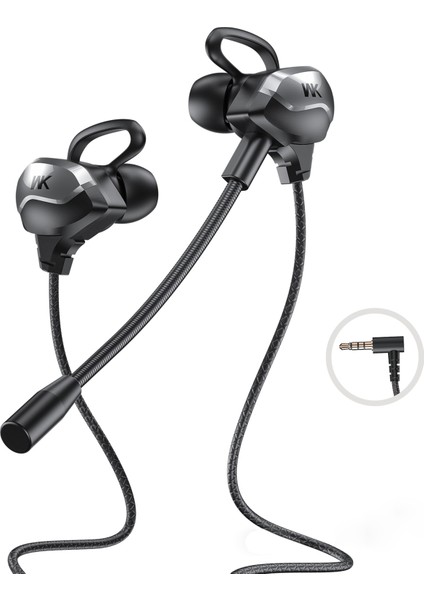 3,5mm Yay Kulesi Kablolu Tel Kontrol Oyun Kulaklık (Yurt Dışından)