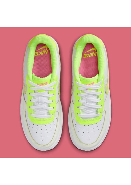 Nike air Force 1 Lv8 (Gs) Beyaz Renk Sneaker Ayakkabı DV1680-100 fırsatları