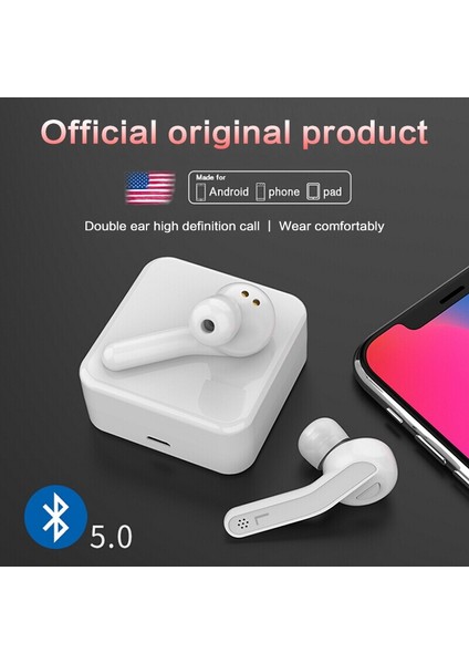 T88 Tws Mini Touch Control Hifi Bluetooth Kulaklık (Yurt Dışından)