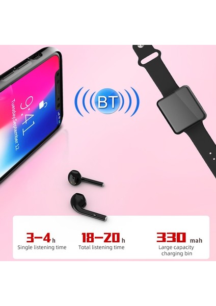 U5 Tws Watch Style Wiress Sports Bluetooth Kulaklık (Yurt Dışından) indirimleri
