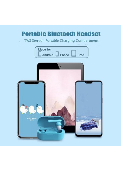 T10 Tws Mini Touch Control Hifi Bluetooth Kulaklık (Yurt Dışından)