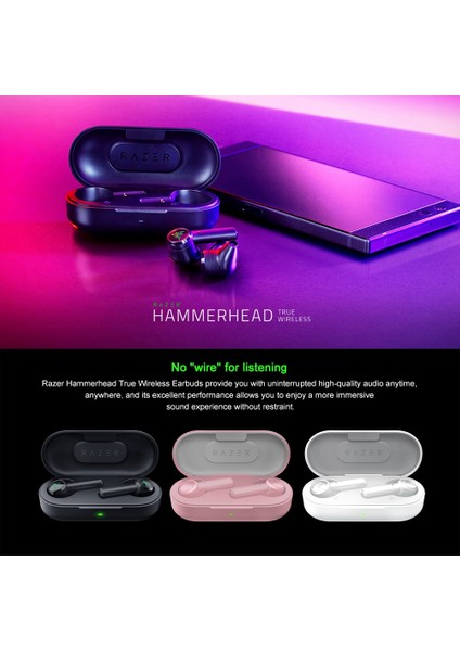 Hammerhead True Wiress Bluetooth 5.0 Oyun Kulaklıkları (Yurt Dışından)