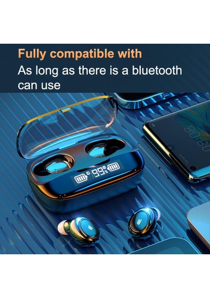 Dijital Ekran Şarj Deposu ile Bluetooth Kulaklık M-U8 (Yurt Dışından) indirimleri
