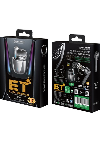 Tws Wiress Bluetooth 5.0 Oyun Kulaklık (Yurt Dışından) modelleri