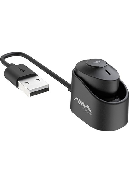 Aın MK-X18S USB Tek Bluetooth Kulaklık - Siyah (Yurt Dışından)