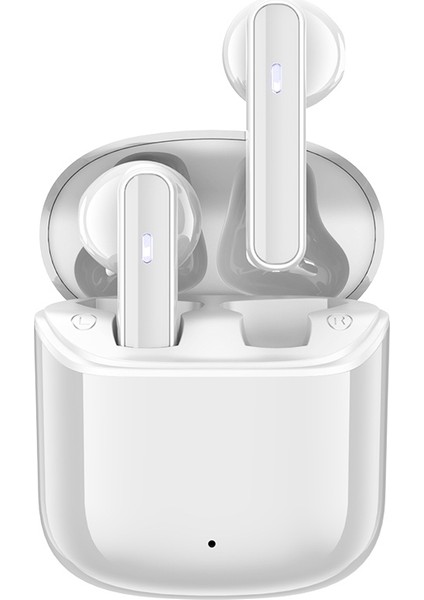 Zunhaı Tws-T9 Business Sport Stereo Bluetooth Kulaklık - Beyaz (Yurt Dışından)