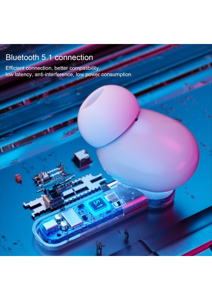 Wekome V51 Bluetooth Kulaklık - Siyah (Yurt Dışından)