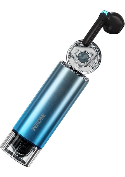 V55 Bluetooth Kulaklık - Mavi (Yurt Dışından)