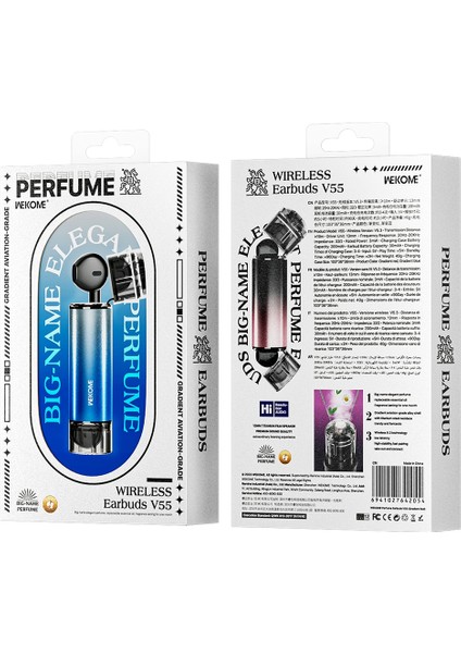 V55 Bluetooth Kulaklık - Mavi (Yurt Dışından) modelleri