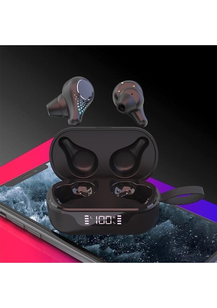 Zunhaı T8 Hıfı Bluetooth 5.0 Kulaklık - Siyah (Yurt Dışından) fiyatları
