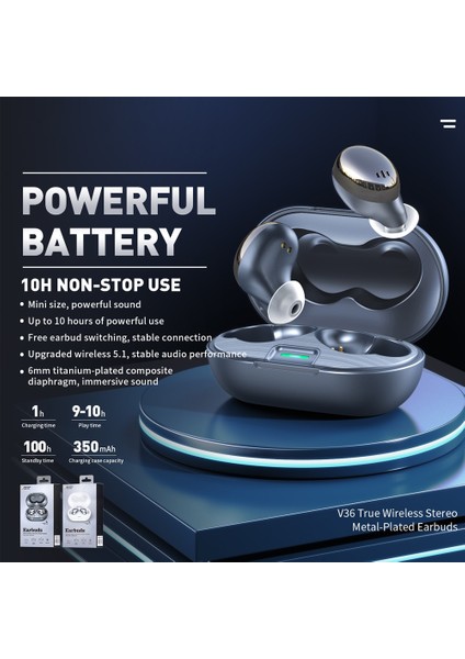 Bluetooth 5.0 Kulaklık - Beyaz (Yurt Dışından) fırsatları