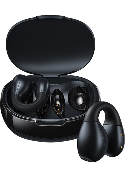 VA12 Klip Kulak Bluetooth Kulaklık - Siyah (Yurt Dışından)