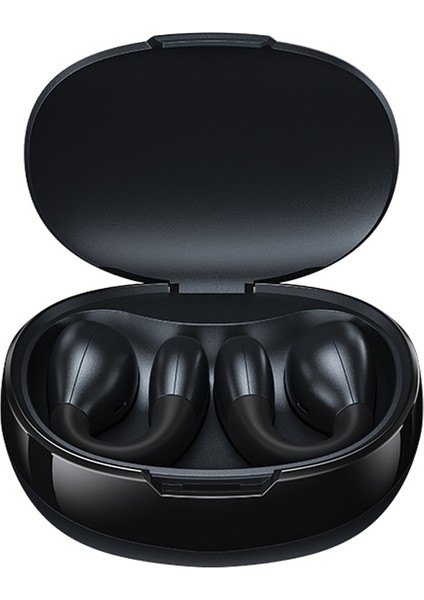 VA12 Klip Kulak Bluetooth Kulaklık - Siyah (Yurt Dışından)