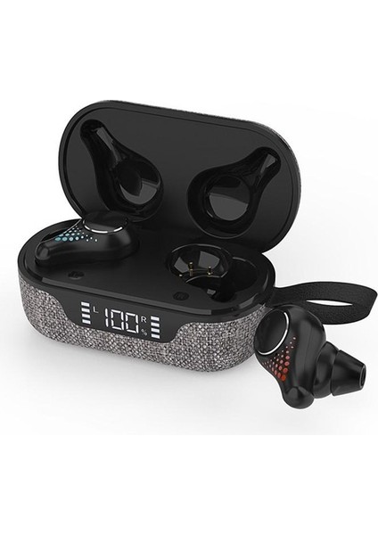 Zunhaı T8 Hıfı Bluetooth 5.0 Kulaklık - Bez (Yurt Dışından)