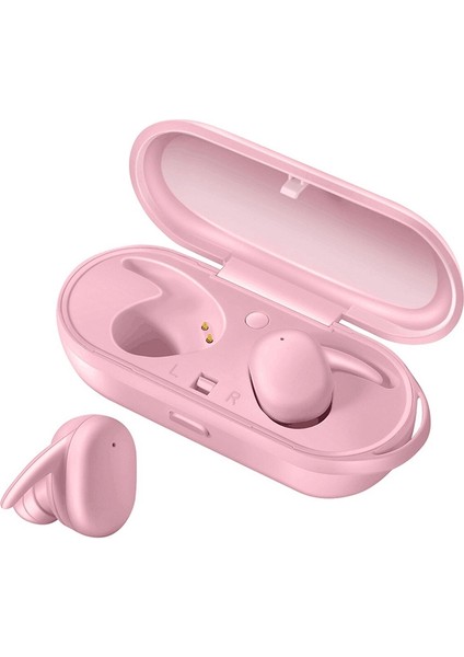 Zunhaı 300MAH Manyetik Dt-7 Bluetooth Kulaklık - Pembe (Yurt Dışından)