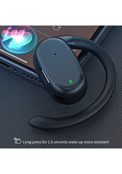 Zunhaı Tek Kulak Bluetooth Kulaklık - Siyah (Yurt Dışından) fırsatları