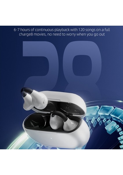 Zunhaı MY14PRO Amx Kemik Iletim Bluetooth Kulaklık - Beyaz (Yurt Dışından) fiyatları