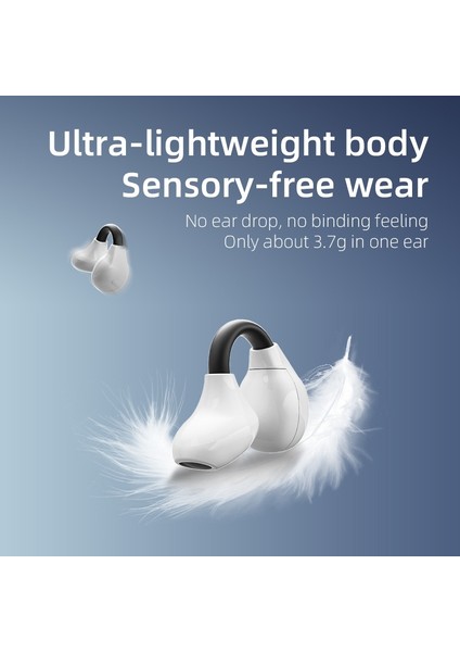 Zunhaı MY14PRO Amx Kemik Iletim Bluetooth Kulaklık - Beyaz (Yurt Dışından) fırsatları
