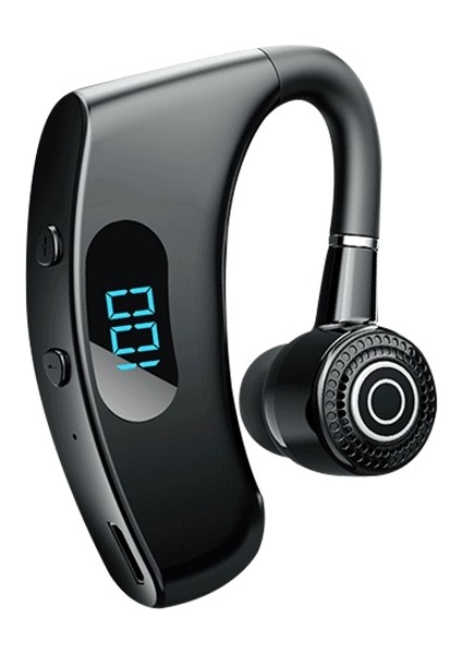 Zunhaı V12 Akıllı LED Dijital Ekran Bluetooth Kulaklık - Siyah (Yurt Dışından) fiyatları