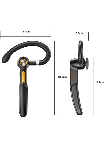 Zunhaı ME-100 Kulak Içi Bluetooth Kulaklık - Siyah (Yurt Dışından) fırsatları