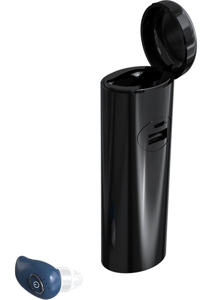Zunhaı V21 Mini Tek Kulak Stereo Bluetooth Kulaklık - Mavi (Yurt Dışından) fırsatları