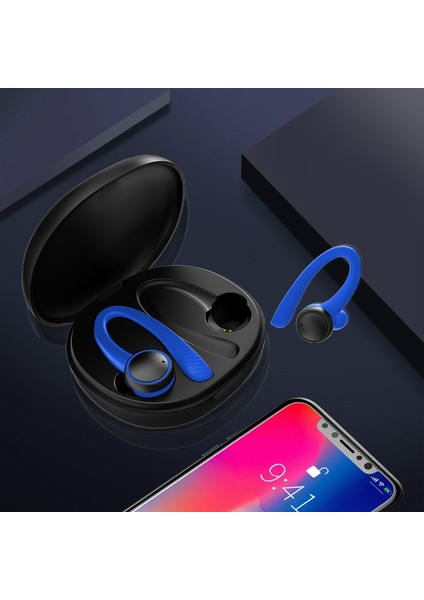 Zunhaı Bluetooth Kulaklık - Mavi (Yurt Dışından) indirimleri