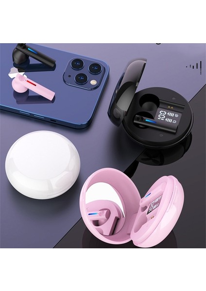 Zunhaı T15 Tws Bluetooth Kulaklık - Pembe (Yurt Dışından) indirimleri