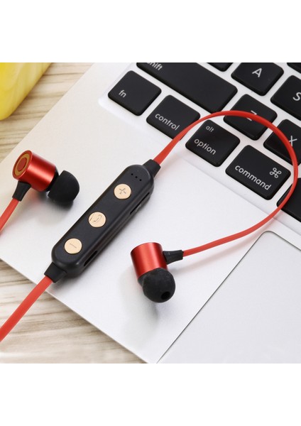 Zunhaı MG-G22 Spor Manyetik Bluetooth Kulaklık - Kırmızı (Yurt Dışından) modelleri
