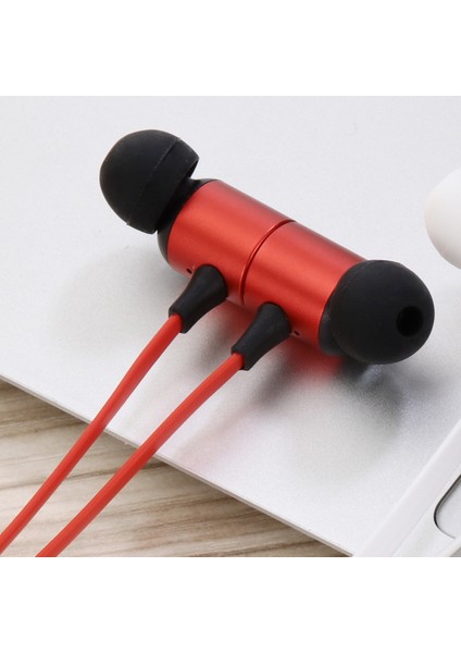 Zunhaı MG-G22 Spor Manyetik Bluetooth Kulaklık - Kırmızı (Yurt Dışından) indirimleri