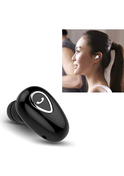 Zunhaı YX01 Bluetooth 4.1 Kulaklık - Siyah (Yurt Dışından)