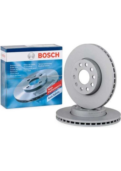 Audi A3 Ön Fren Diski 2004-2012 Bosch Takım 2 Adet