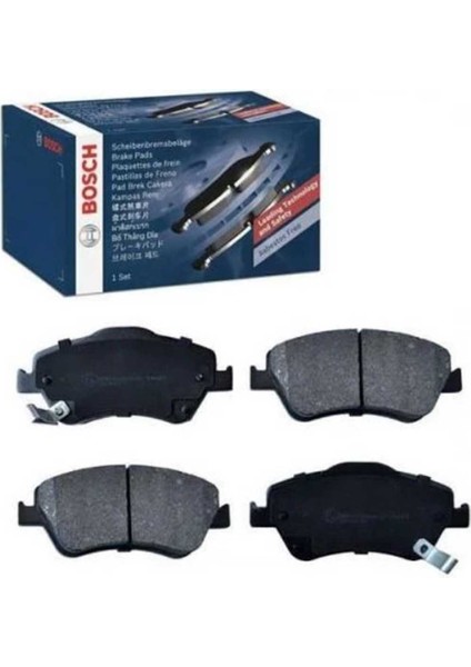 Toyota Corolla E18 1.4 D-4d Dizel Ön Fren Balatası 2013-2018 Bosch Takım