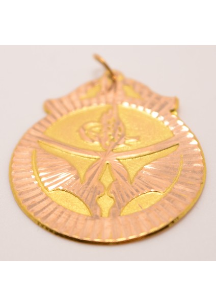 14 Ayar Altın Tuğra Motifli Kolye Ucu fiyatları