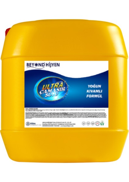 Hijyen Ultra Yoğun Çamaşır Suyu 20 Lt