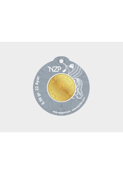 NZP Gold 0.50 Gram 22 Ayar Altın